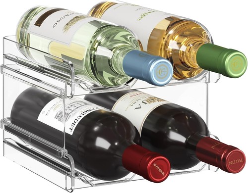 Wine and water bottle holder